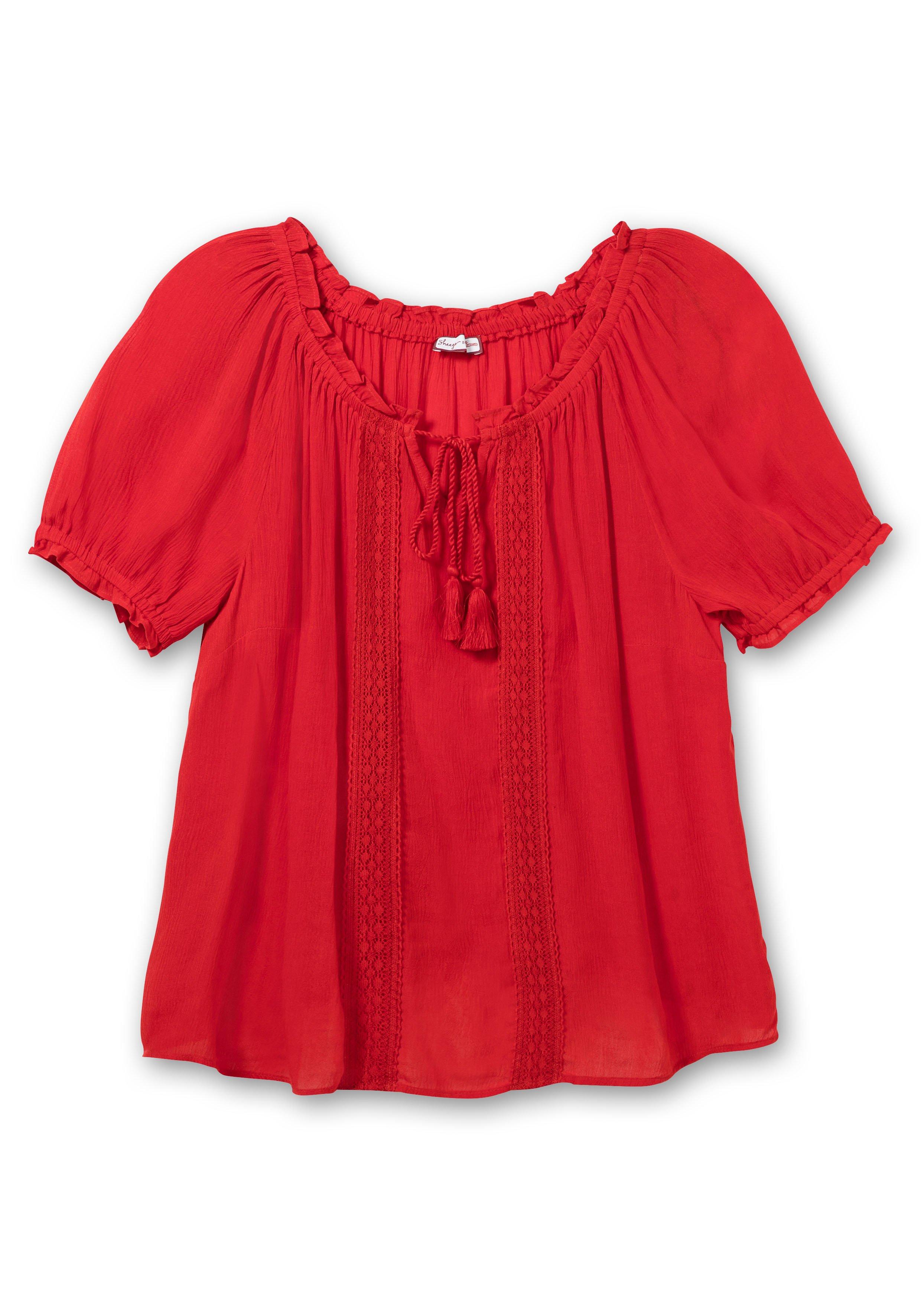 Tunika im Boho-Look, mit Crochet-Spitze