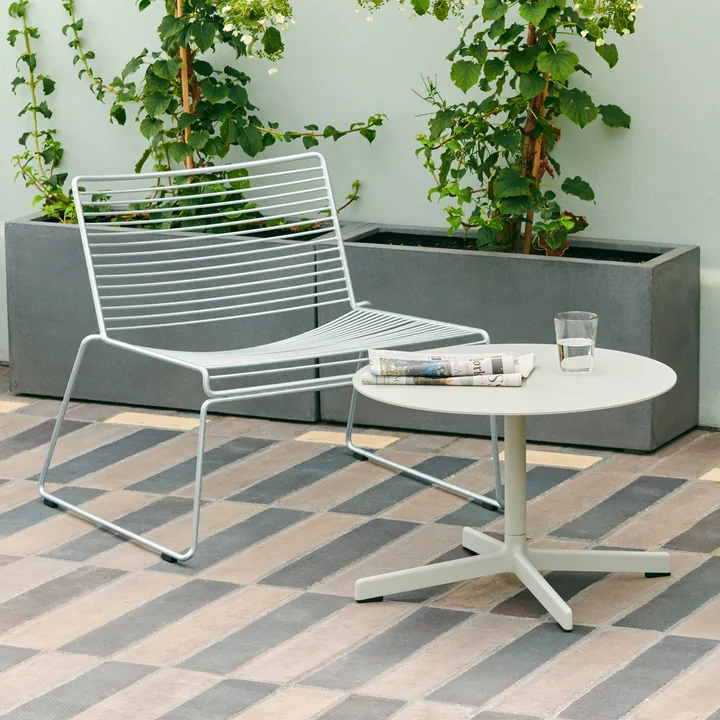 HAY - Hee Lounge Chair, schwarz