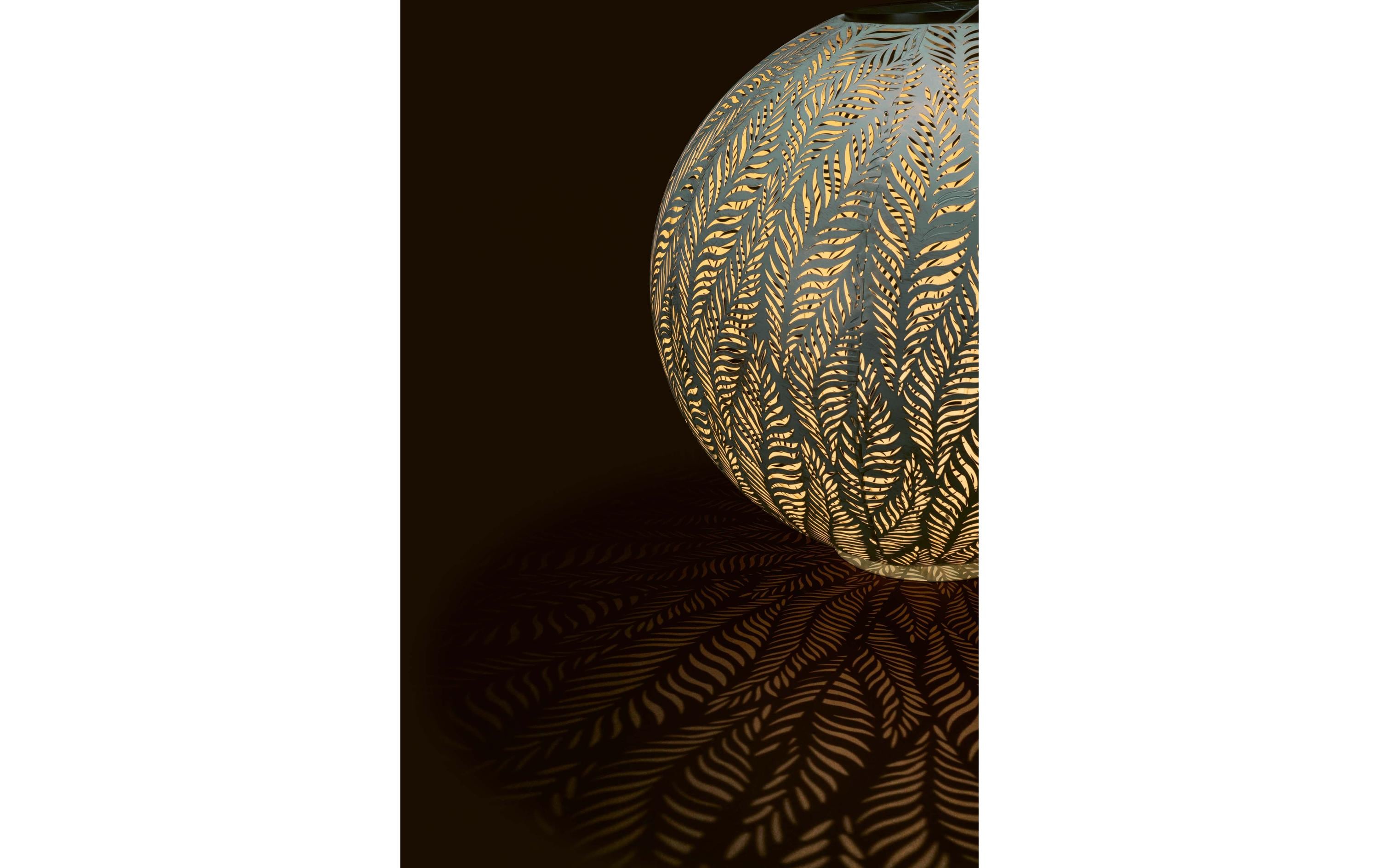 Windlicht Solar Antic Ball Lara, Ø 40 cm, MintSolarleuchte zum Aufstellen