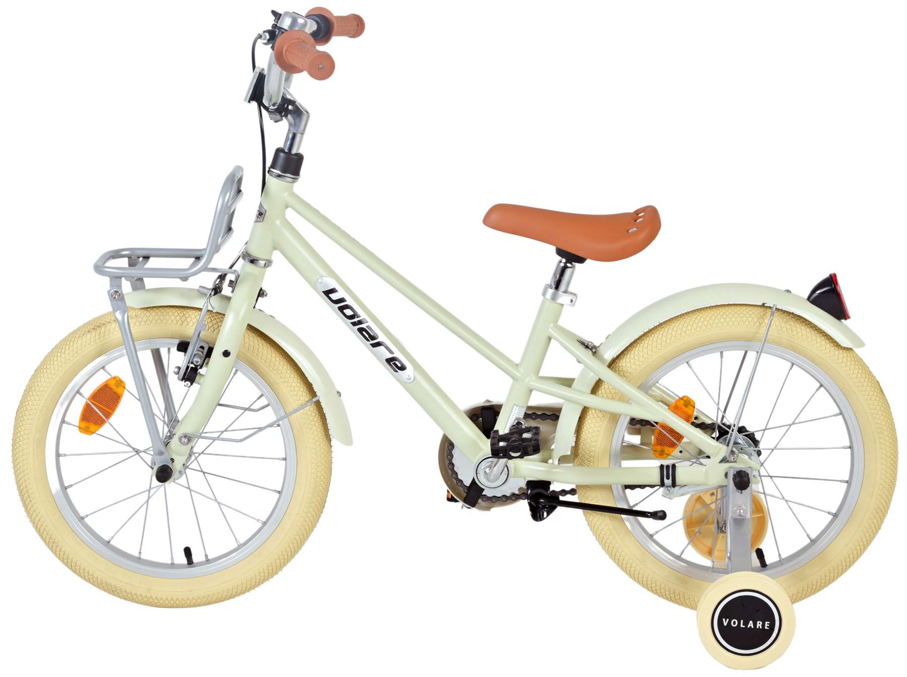 TPFSports Melody Kinderfahrrad - Mädchen - 16 Zoll - Rücktritt + Handbremse - Türkis