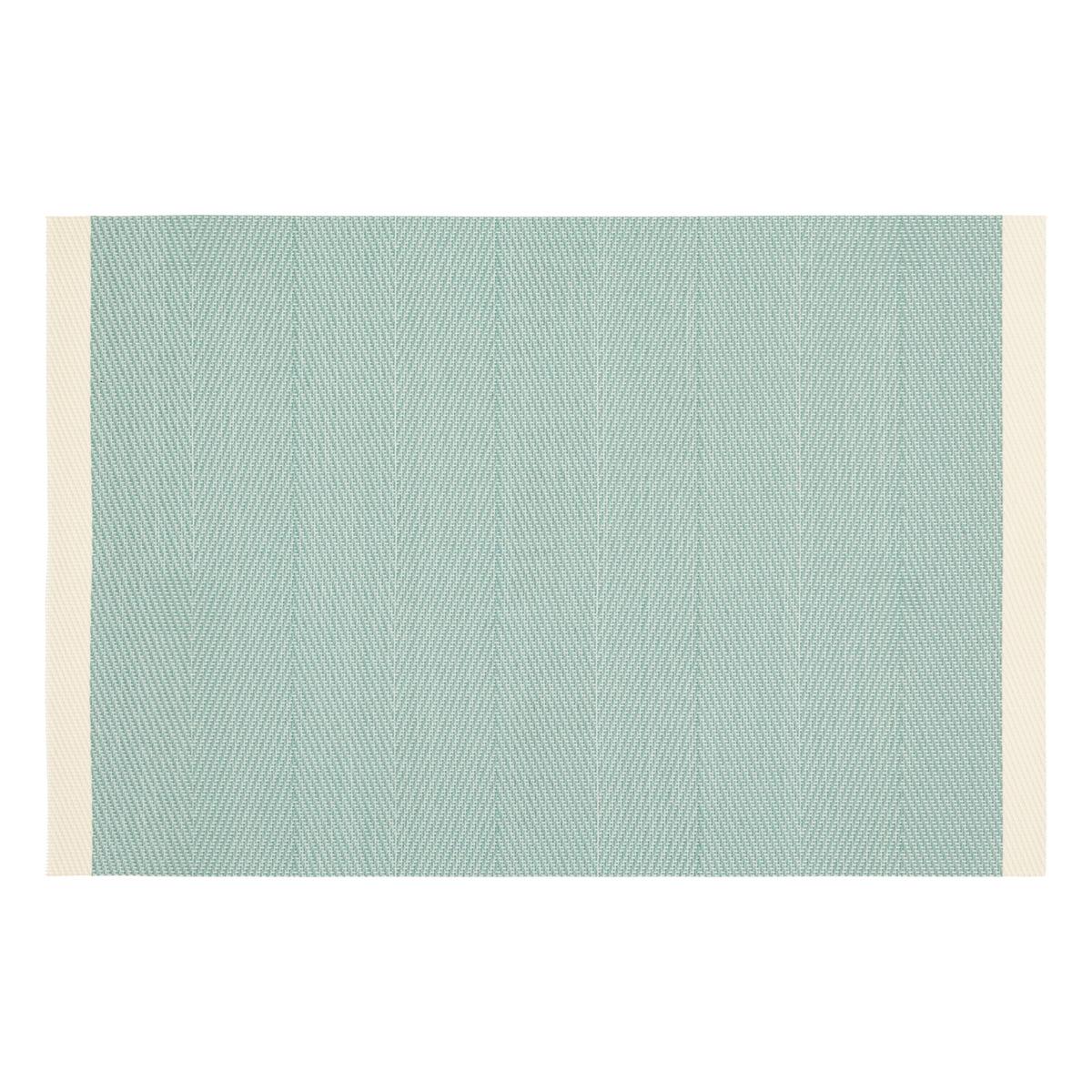 SET DE TABLE TEXALINE RECYCLE BLEU 45X30CM