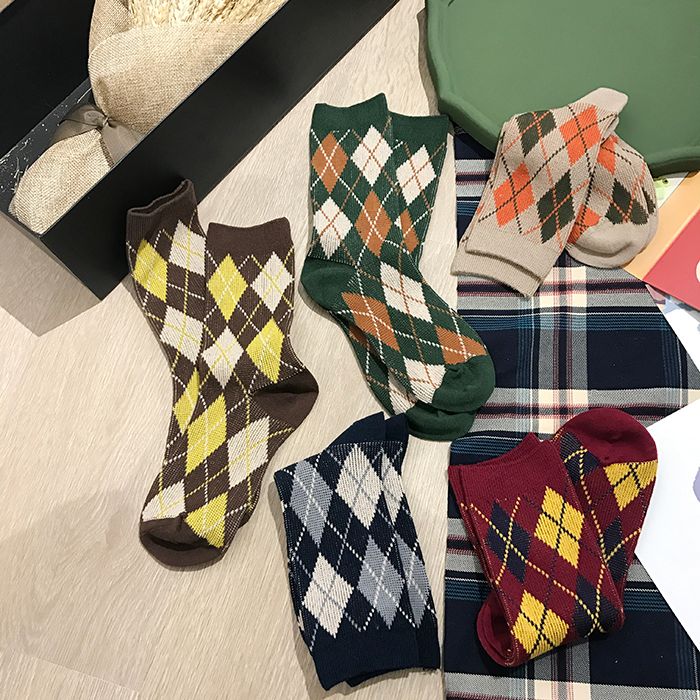 Romilan - Argyle Sokken / Set