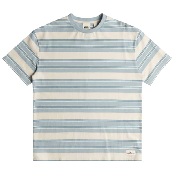 T-shirt QUIKSILVER SS ECO YD STRIPE TEE BLUE FOG STRPTEE