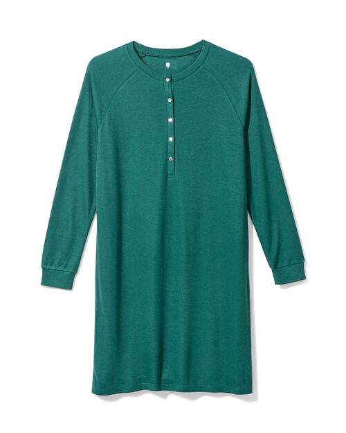 chemise de nuit femme vert foncé