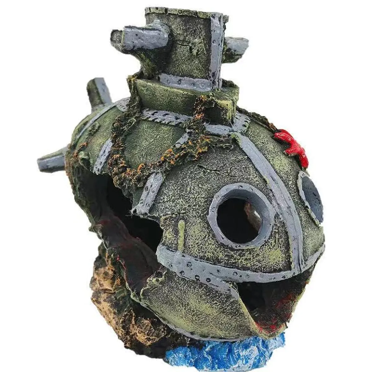 Universal Bateau brisé déco aquarium 25 cm
