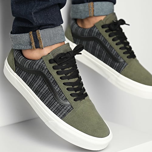 Baskets Old Skool CP5BMB Grunge Plaid Multi