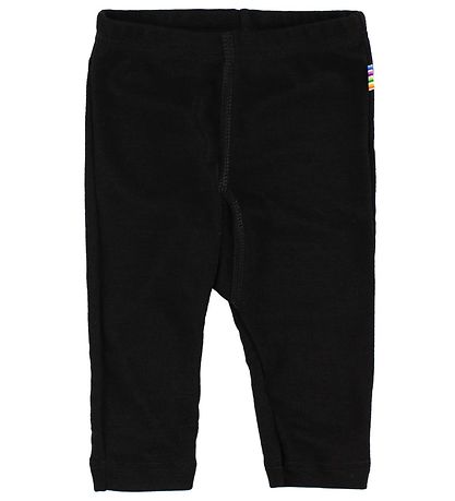 Joha Leggings - Wolle/Seide - Schwarz