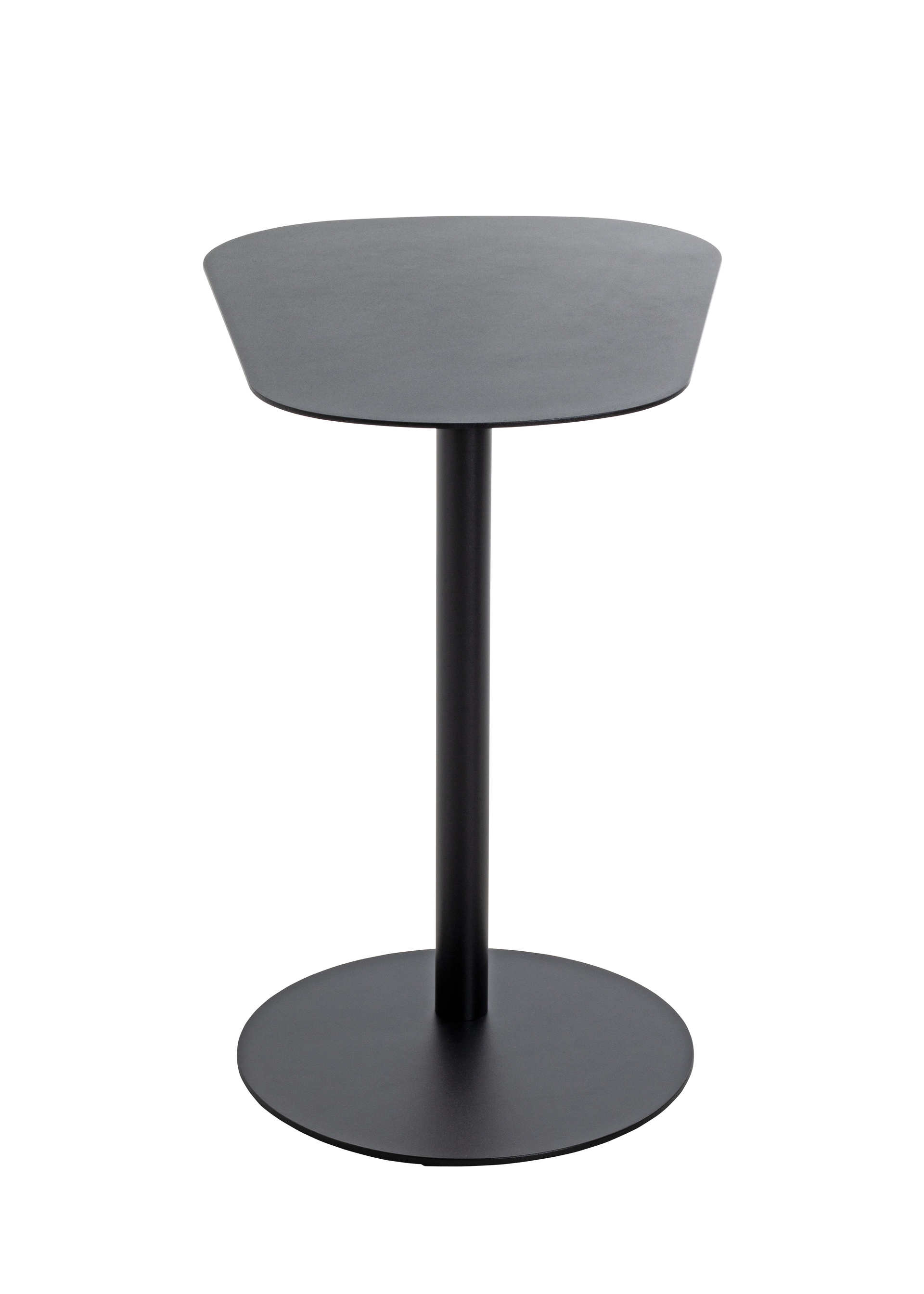 Beistelltisch 53 x 38 cm schwarz