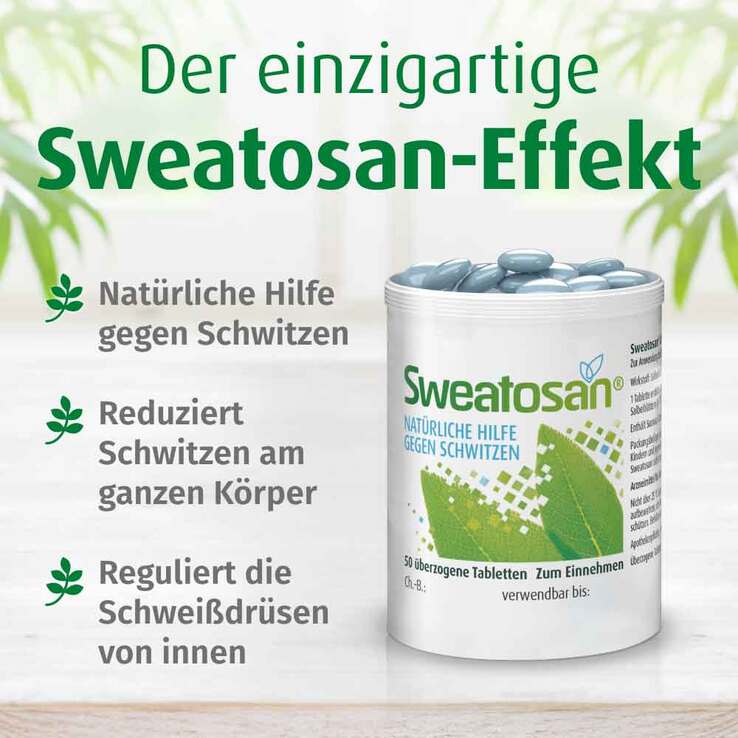 Sweatosan® überzogene Tabletten, 200 St
