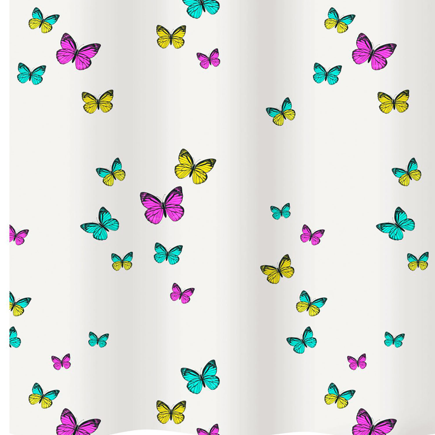 diaqua Duschvorhang Textil Papillon