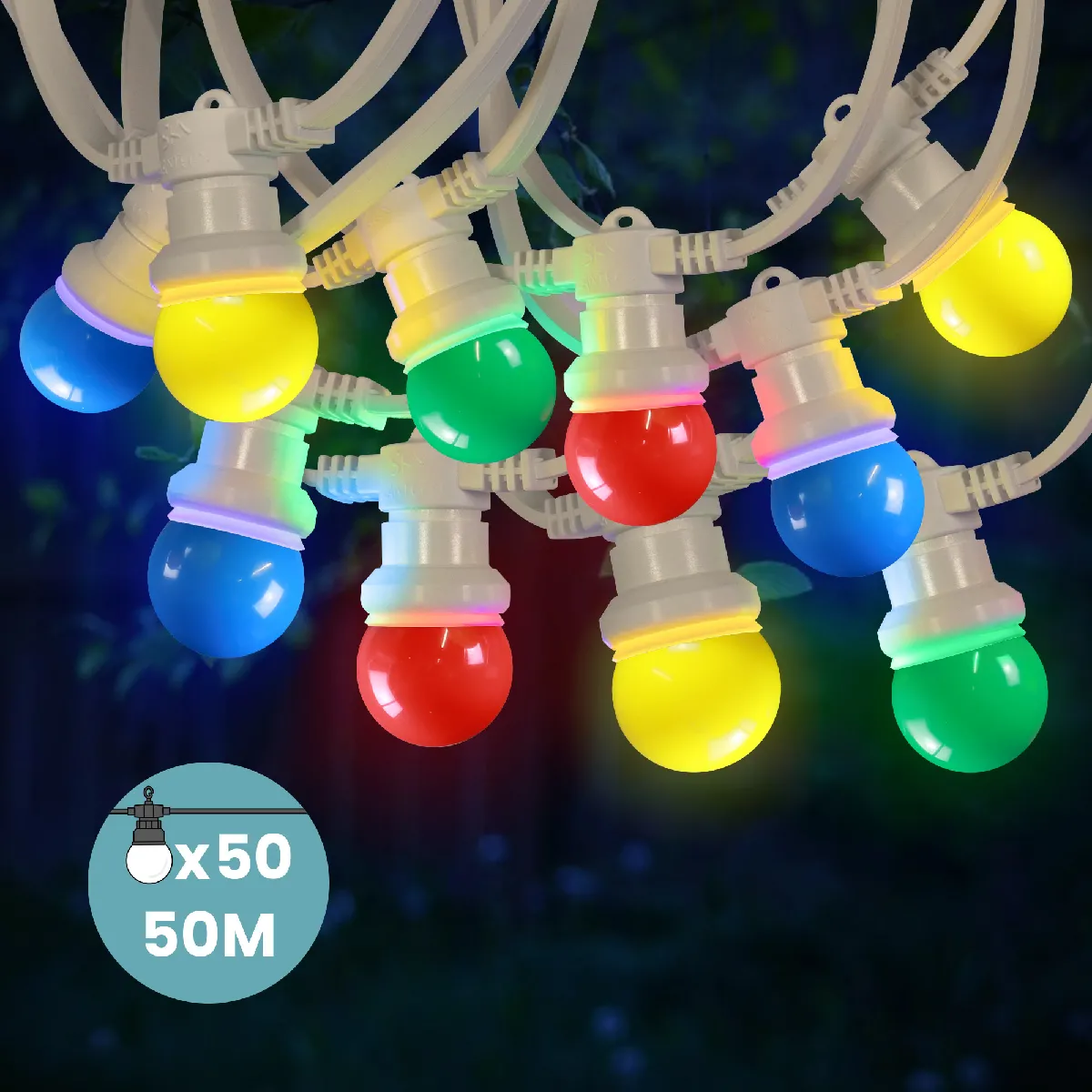 SkyLantern Guirlande Guinguette 50m