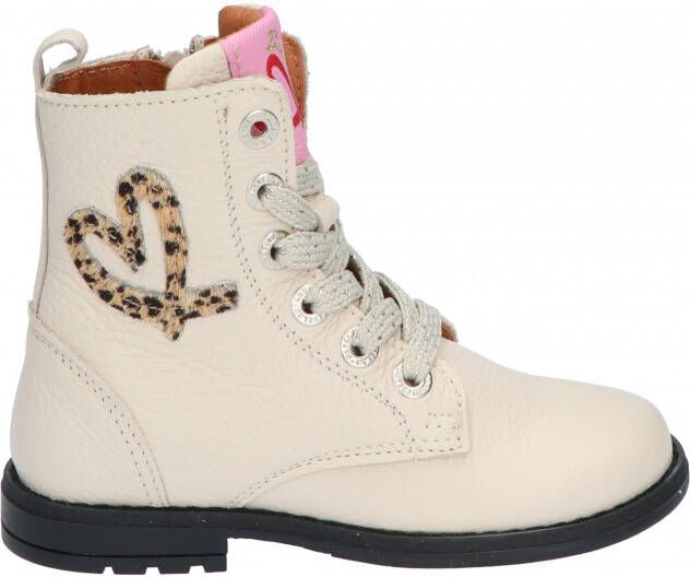 Develab Veterschoen hoog Veterschoen hoog Beige