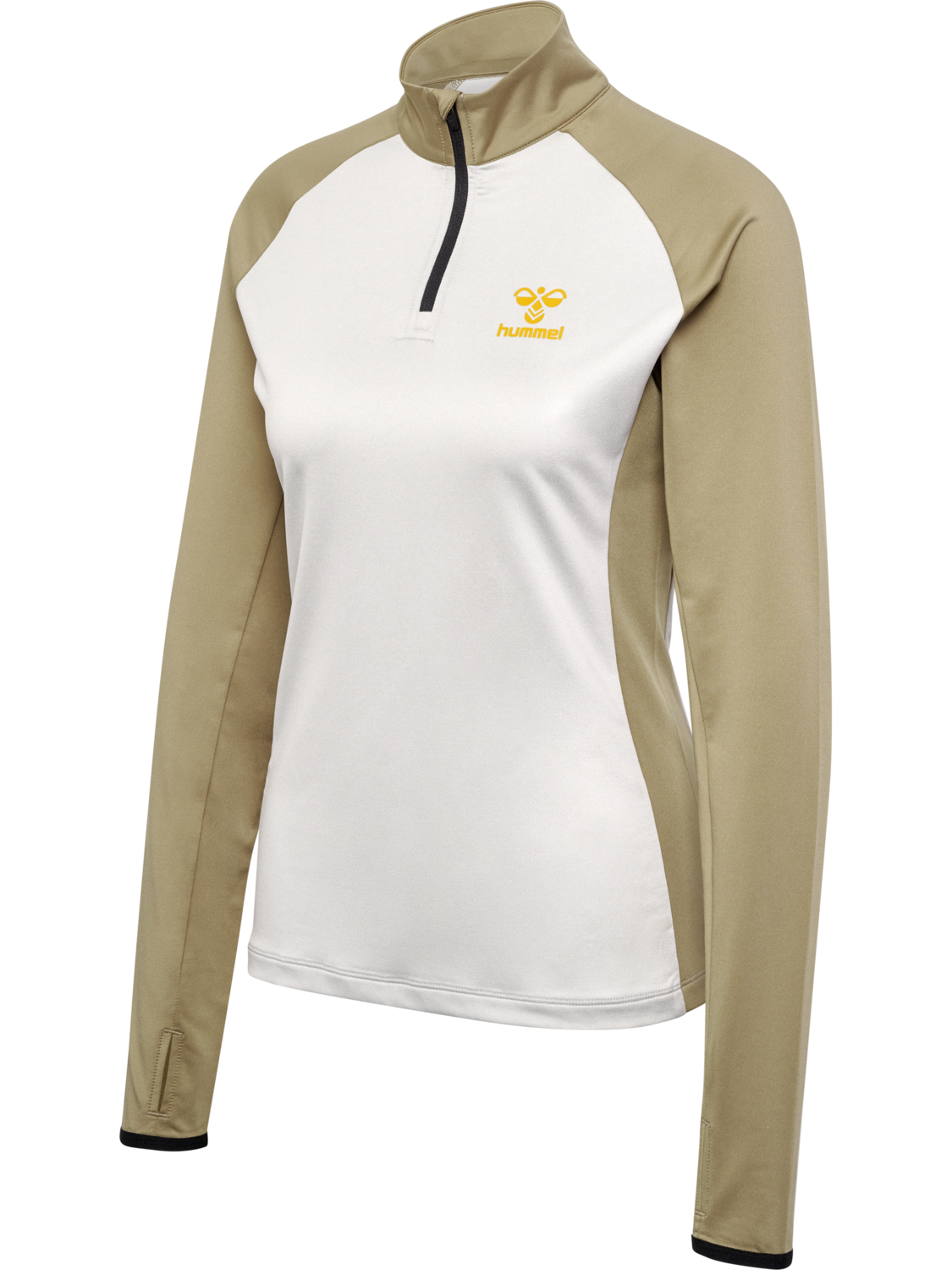 hmlSPRINT MELANGE HALF ZIP WOMAN