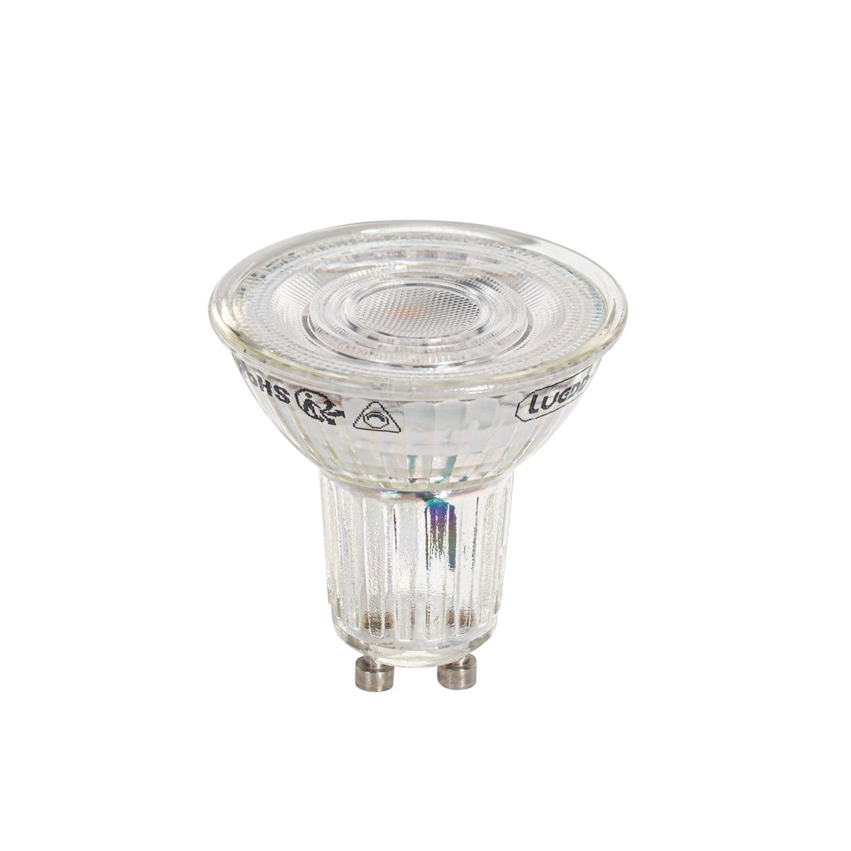 Set van 5 GU10 50mm dimbaar in Kelvin LED lampen helder 4.9W 400 lm 2200-3000K