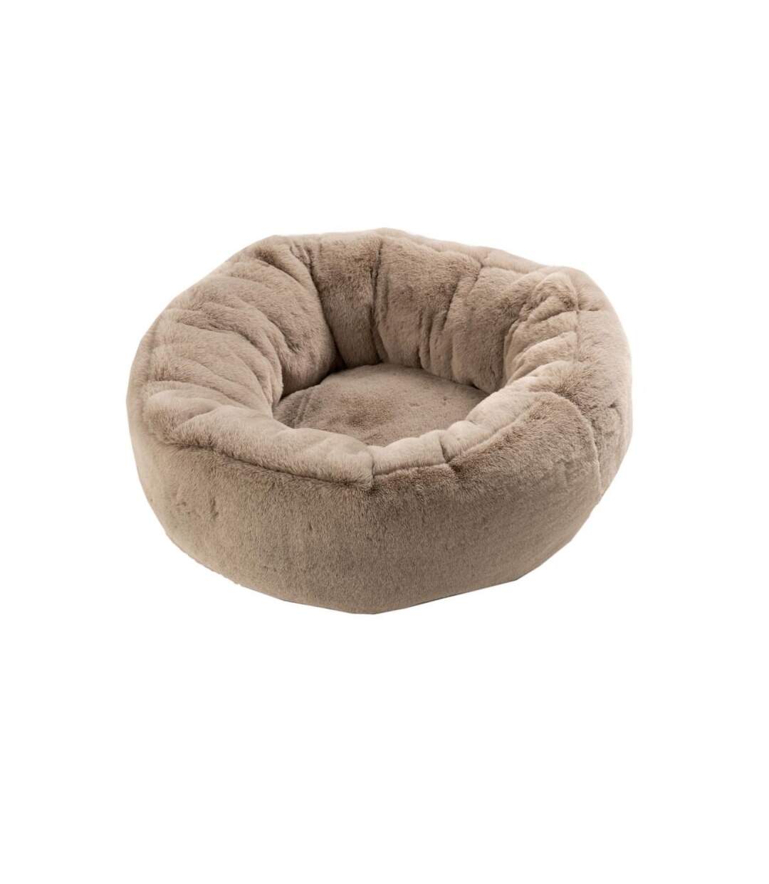 Paris Prix - Panier Rond Pour Chat polyester 55cm Naturel