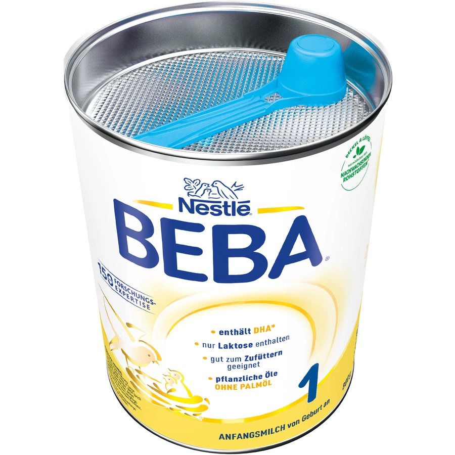 Nestlé BEBA 1 Anfangsmilch 6 x 800 g ab der Geburt