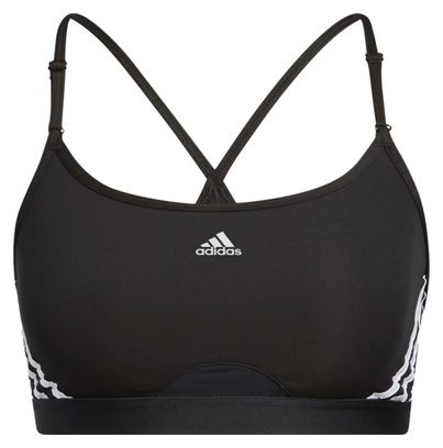 Brassière Adidas Aeroready Femme Noir/Blanc