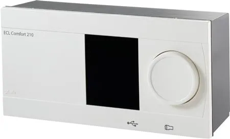 Danfoss ECL 210 regl. - Regulator 230V a.c ekskl. bundpart