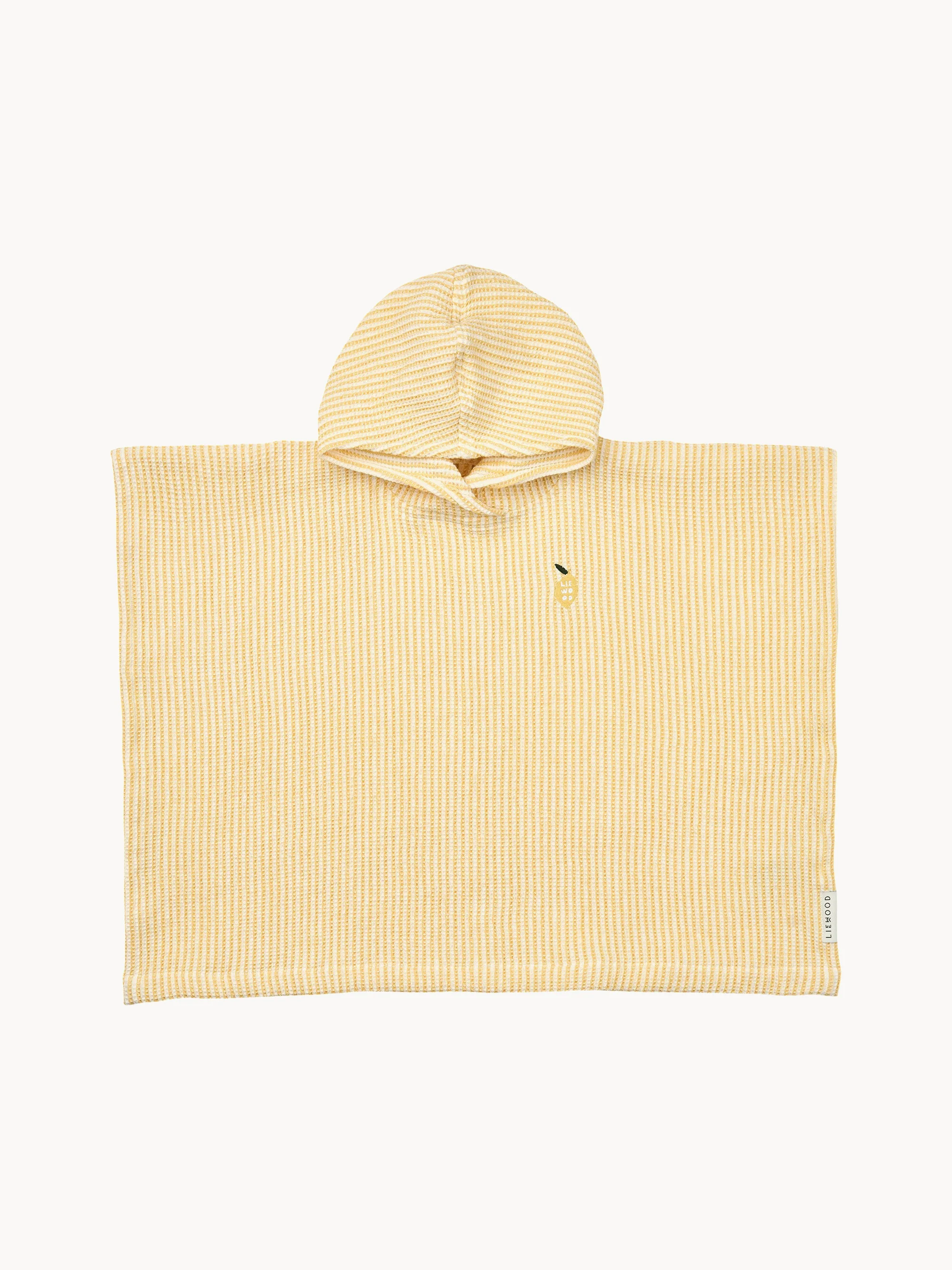 Kinderponcho Paco van biokatoen, in verschillende maten