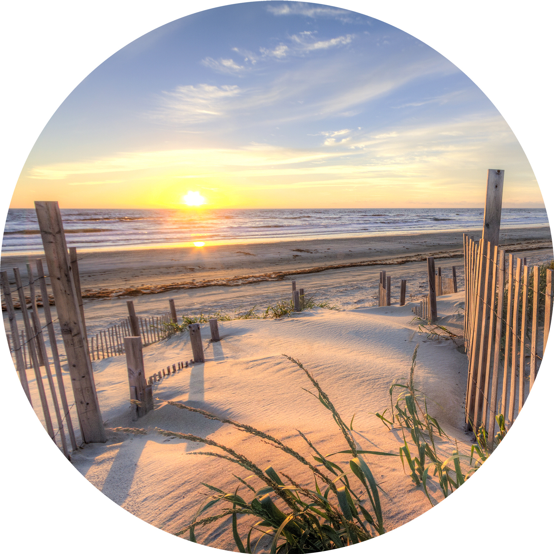 Glasbild BEACHVIEW I