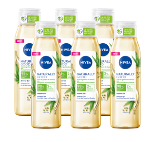 Nivea Naturally Good Hennepzaadolie Showergel 6x300ML