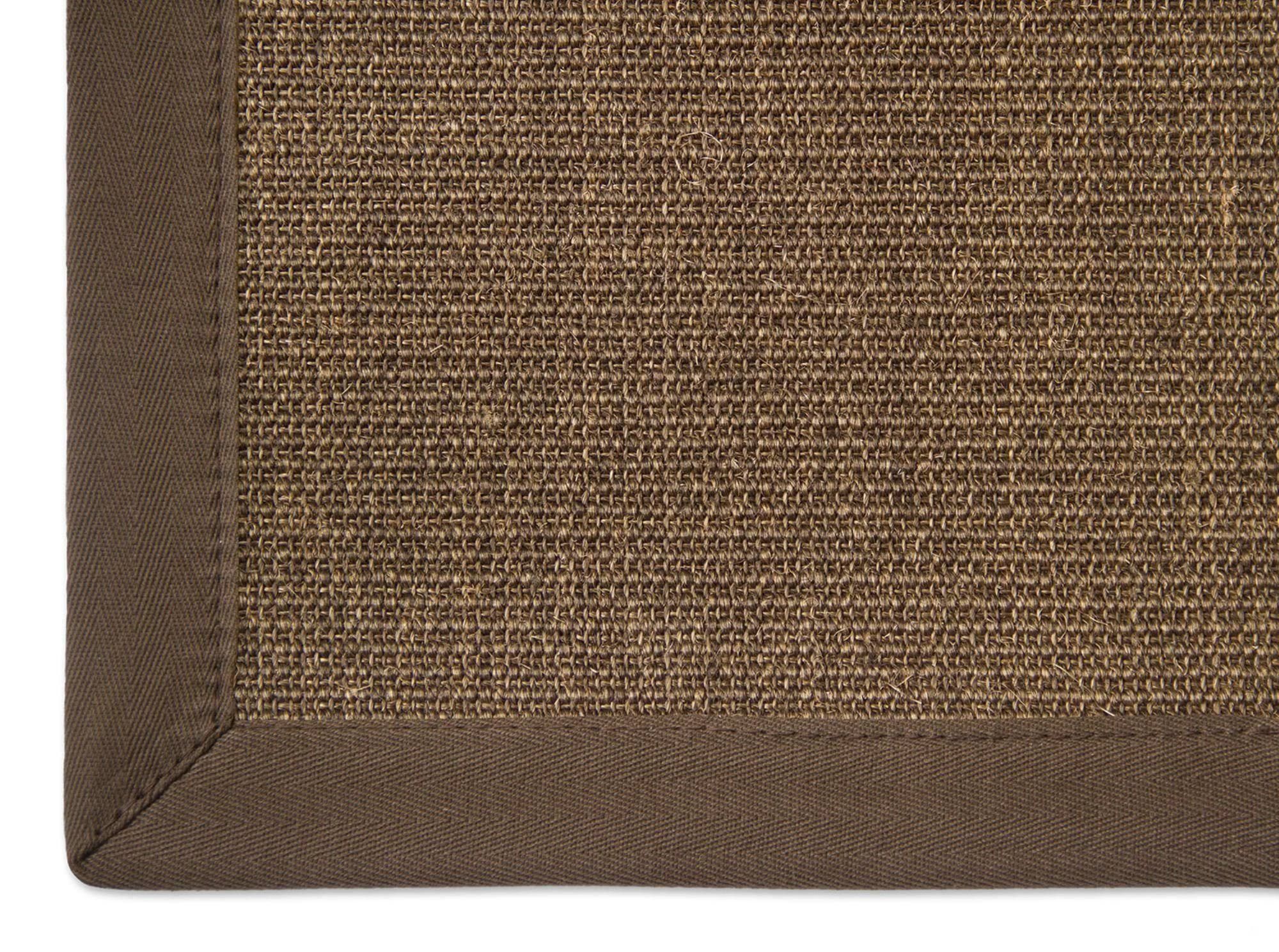 Sisal Teppich Astra Manaus mit 5cm Baumwollbordüre