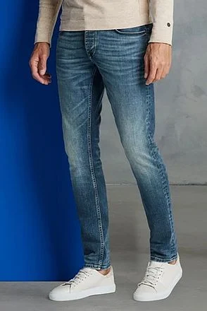 Cast Iron Riser Jeans ATB Blauw CTR390-ATB kopen