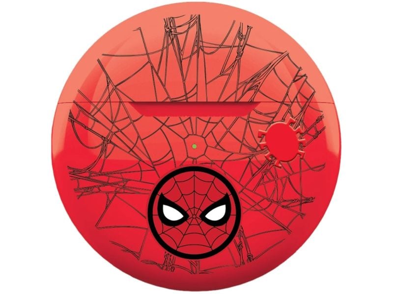 Lexibook SpiderMan Wireless Bluetooth-Kopfhörer Rot Kopfhörer mit Ladebox
