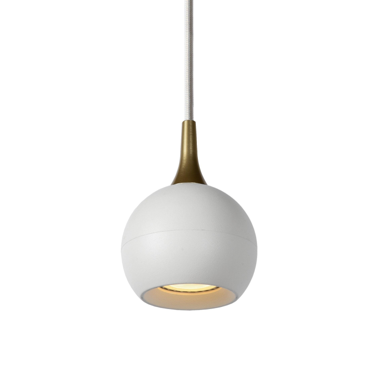 Lucide Favori 1 hanglamp Ø9 wit