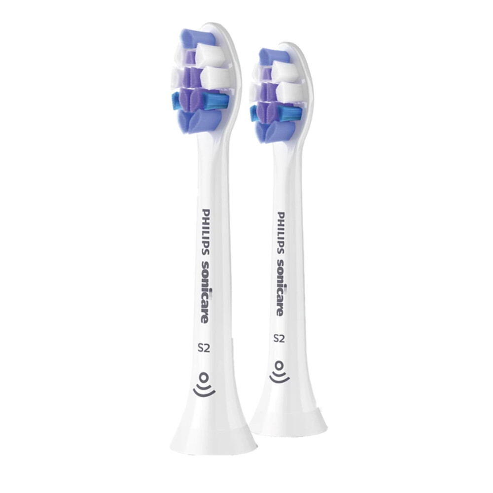 Philips Sonicare Opzetborstels S2 Sensitive Wit2 stuks