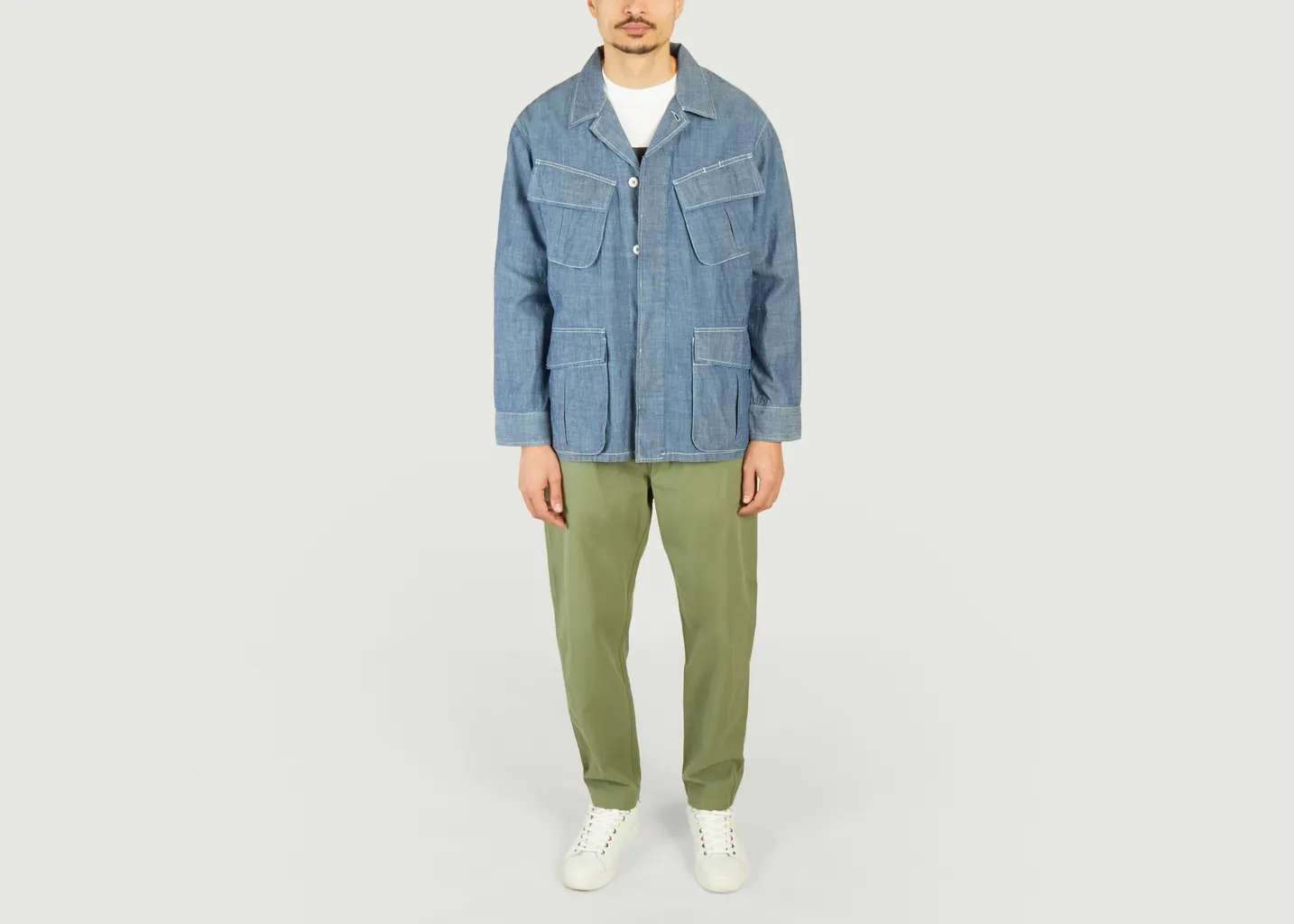 Veste en chambray Jungle Universal Works