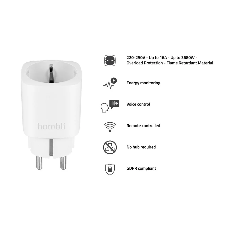 Hombli - Smart Plug Promo Pakke 2+1 ( EU )