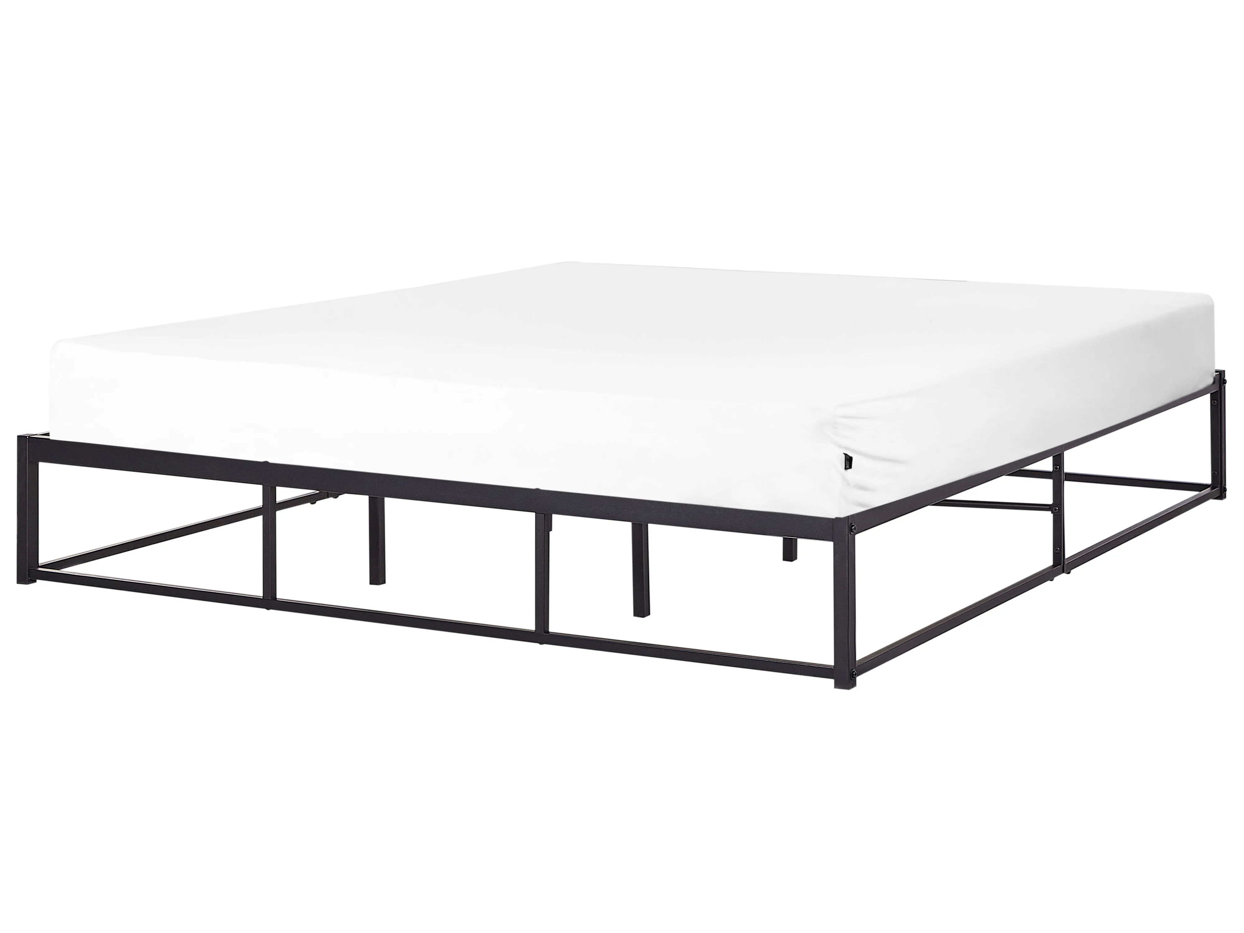 Bed Metaal VIRY 180 x 200 cm Zwart