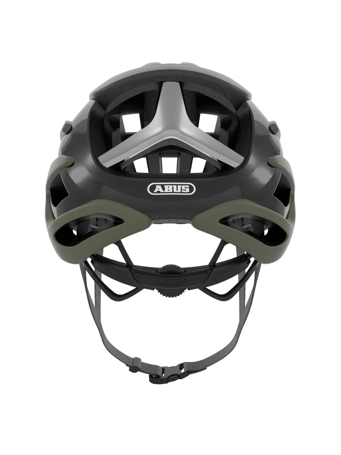 Abus Airbreaker Q36.5 Race Fietshelm Olijf Groen