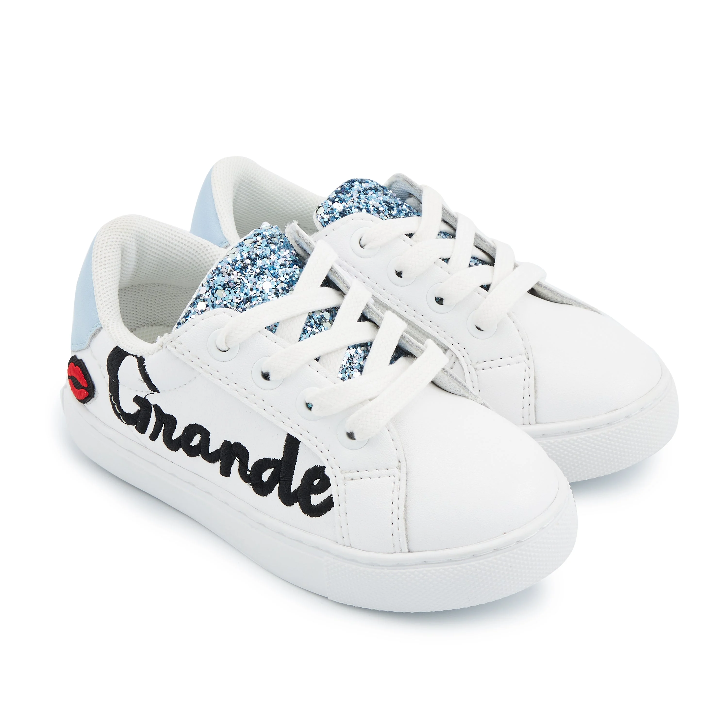 MINI SIMONE GRANDE SOEUR - Sneakers en cuir | Blanc