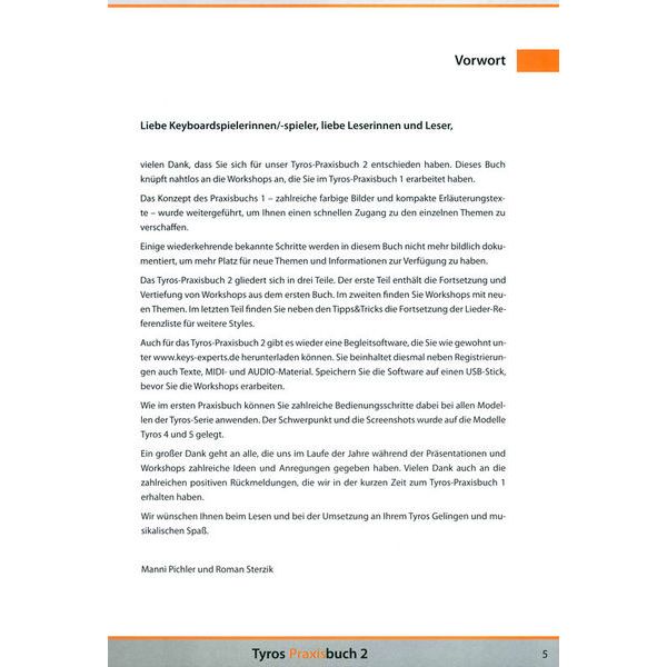 Keys Experts Verlag Tyros Praxis Buch 2