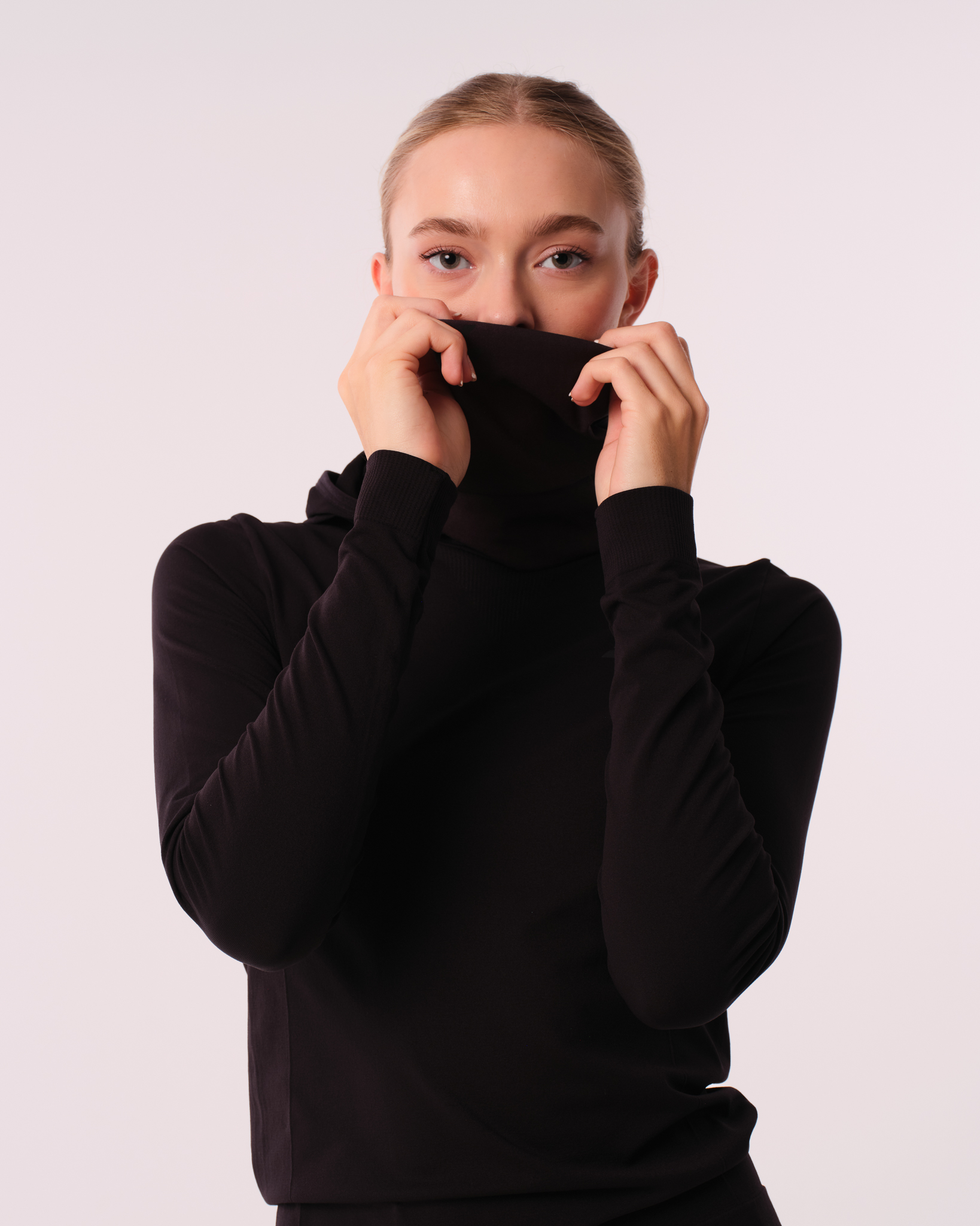 Levity Conquer Neck Warmer Black Reflective - One Size