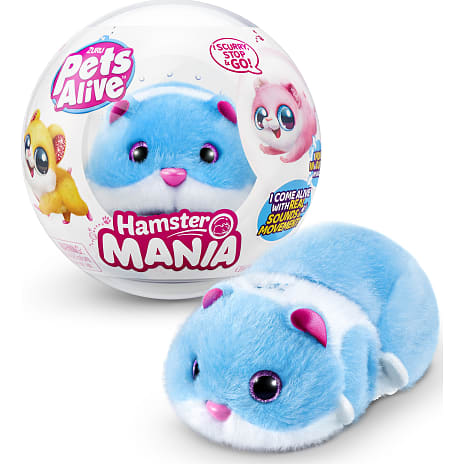 Pets Alive Hamstermania hamsterkæledyr - assorteret