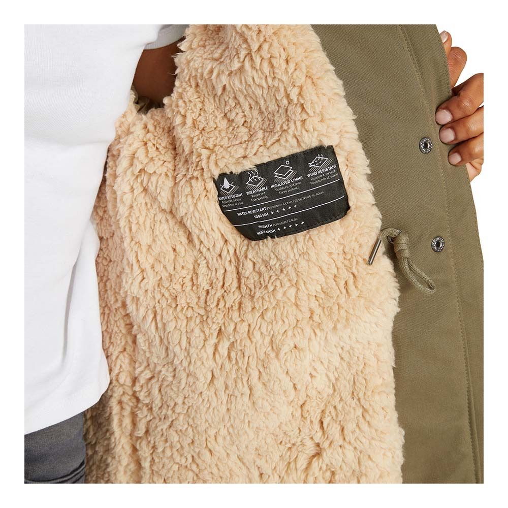 Volcom LESS IS MORE 5K - Parka Femme wintermoss