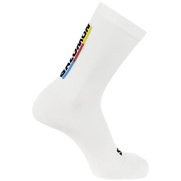Chaussette running SALOMON PULSE RACE FLAG CREW