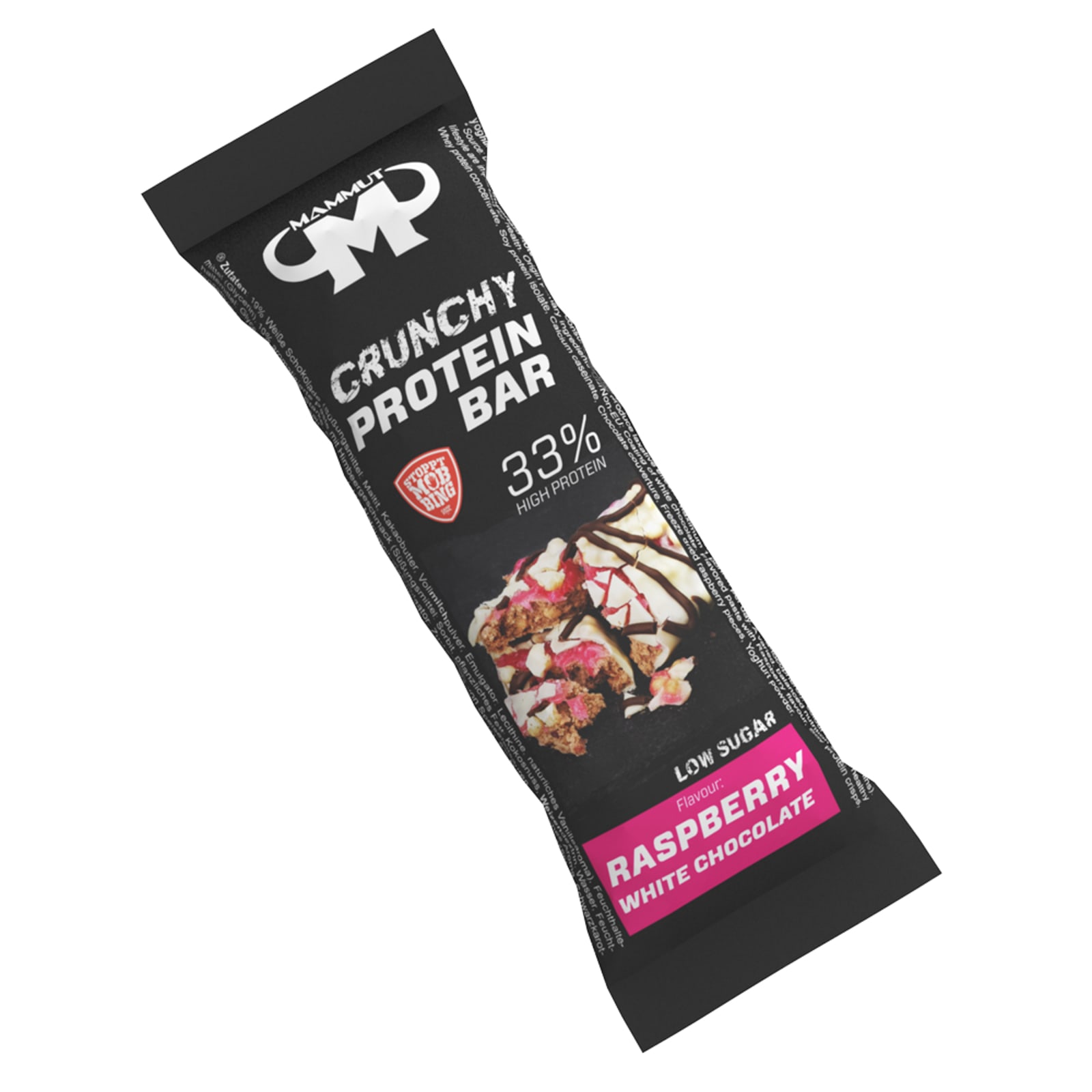 Crunchy Protein Bar - 12x45g - Raspberry White Chocolate
