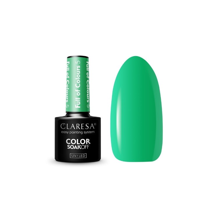 Claresa Full Of Colors Hybrid-Nagellack / 5 / 5 g