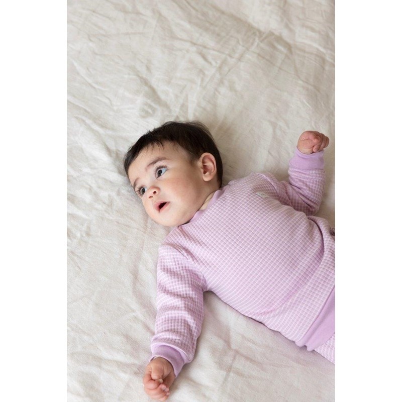 Feetje Wafelpyjama lila