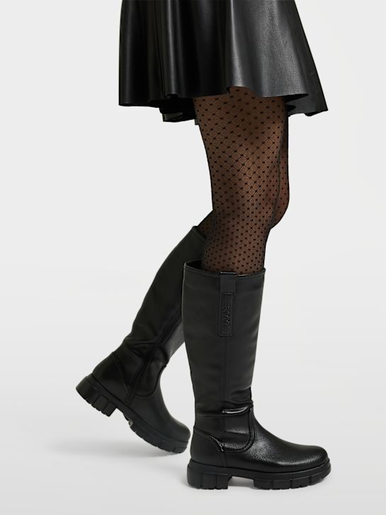 ESPRIT Hoher Stiefel Schwarz