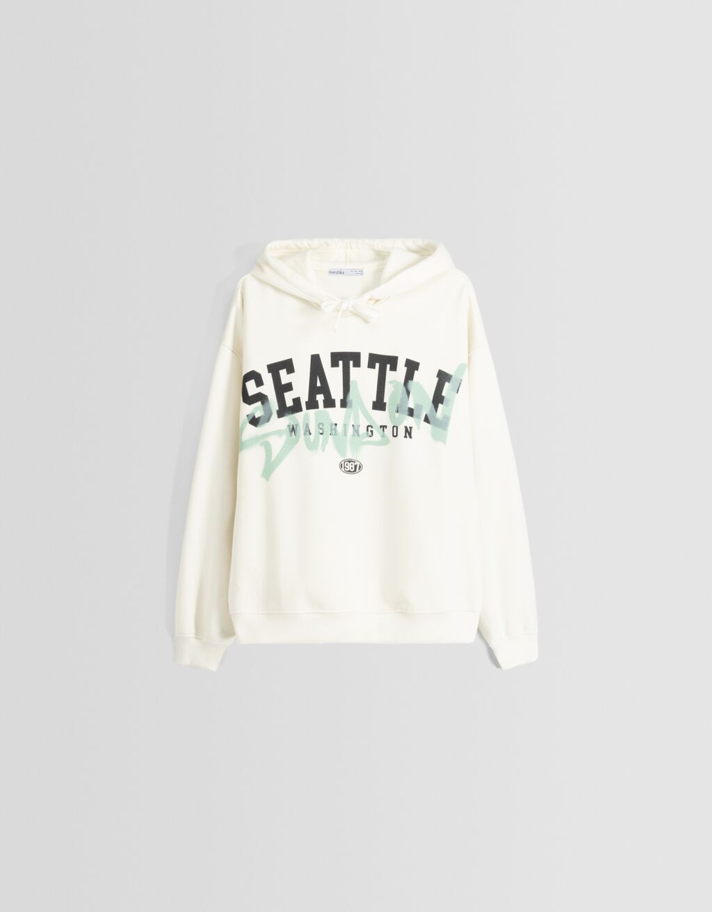 Moletom oversized estampado
