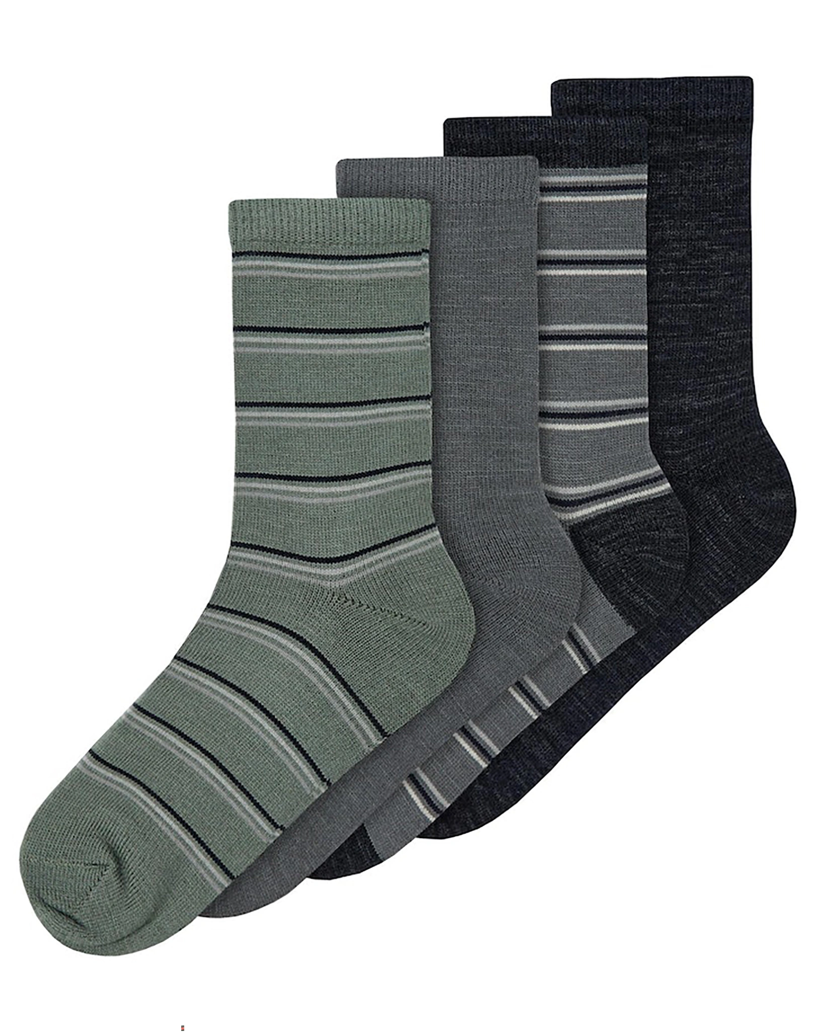 Strümpfe NKMWAK WOOL 4er Pack in blue graphite