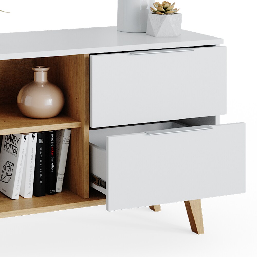 VICCO Kommode Nautica Sideboard weiß Eiche Anrichte Schrank Schublade Skandi