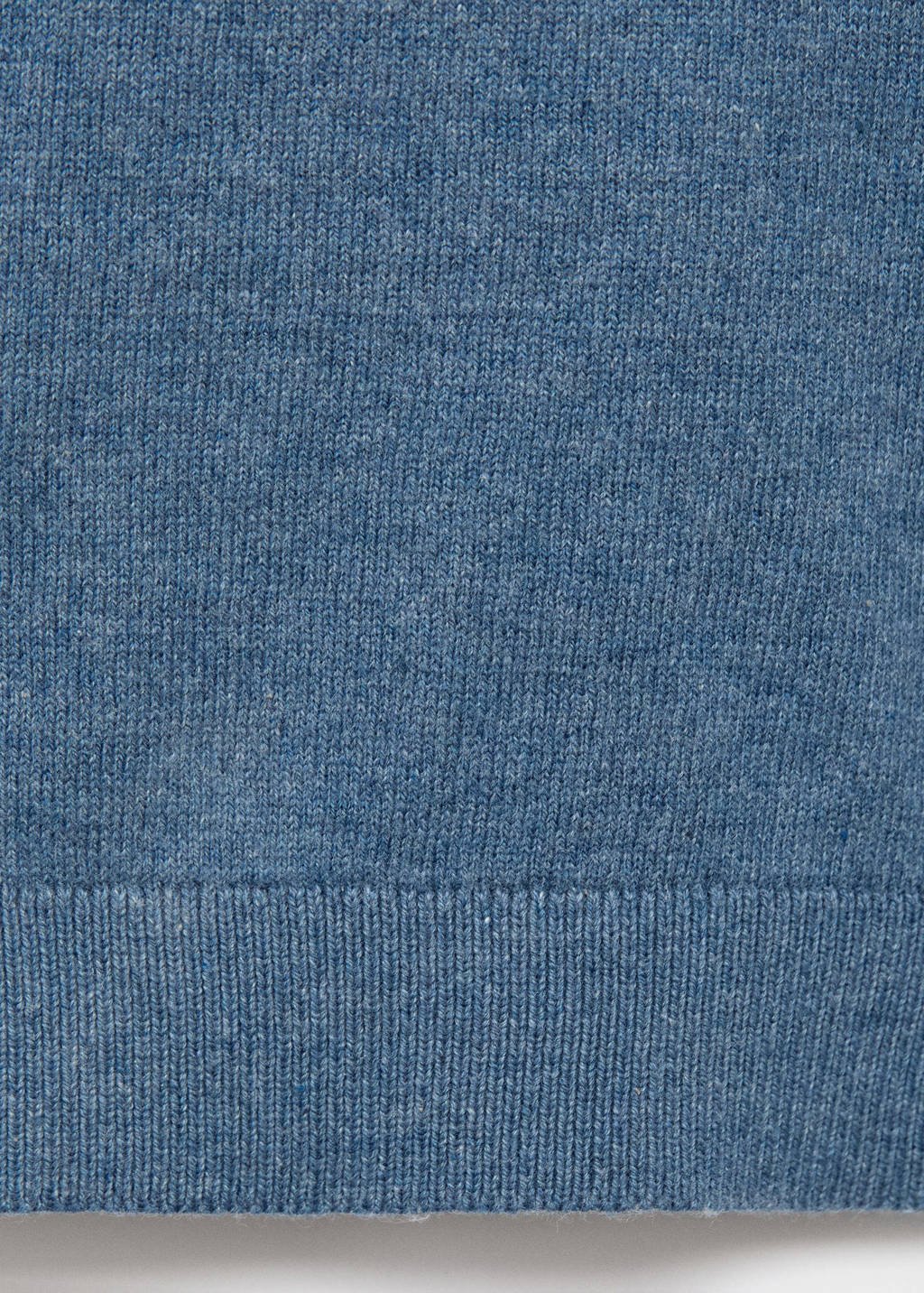 Mango Kids schipperstrui blauw gebreid