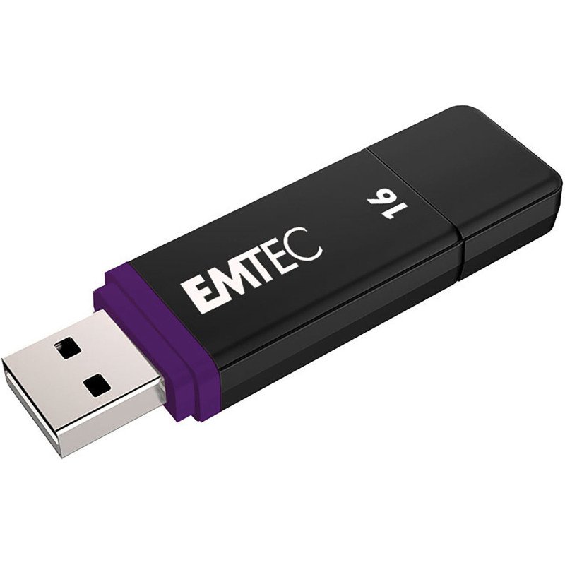 Emtec pack de 10 clés USB K100 16 Go Usb 2.0 (USB-A) couleur assortie