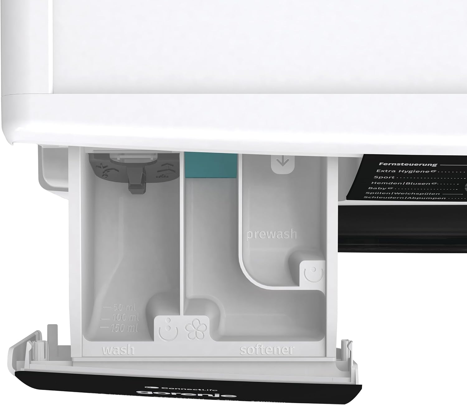 Gorenje WPNA84A2TS Waschmaschine mit Dampffunktion/ConnectLife / 8Kg / 1400 U/min / 15 Programme/Totaler AquaStop/Wave Active Trommel/ExtraHygiene/PowerWash/Schnell Waschgang/EEK: A-20%